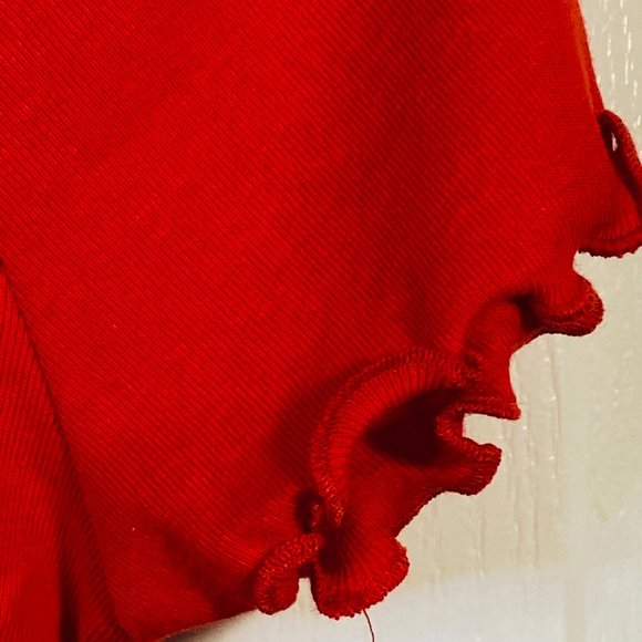 Coca-Cola Cropped T-Shirt, Size XL (Jr.), Red - Picture 4 of 8